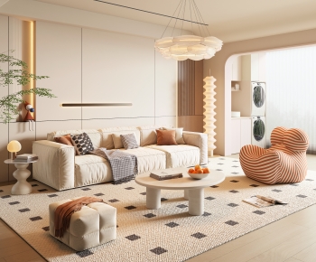 Modern A Living Room-ID:852926027