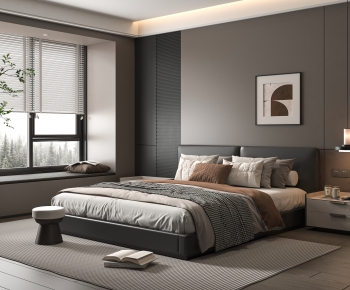 Modern Bedroom-ID:203711996