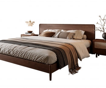 Modern Double Bed-ID:453799964