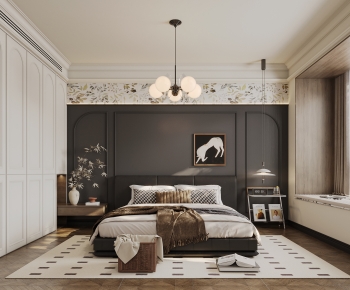 French Style Bedroom-ID:242091898