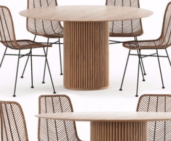 Modern Dining Table And Chairs-ID:709772116