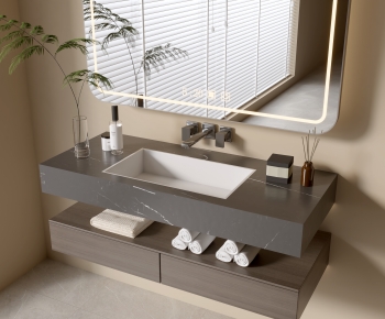 Modern Bathroom Cabinet-ID:346746923