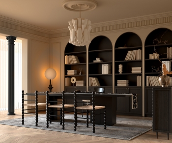 French Style Study Space-ID:364435917