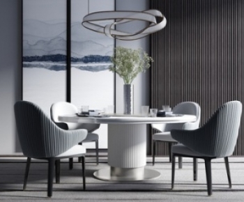 Modern Dining Table And Chairs-ID:275033952