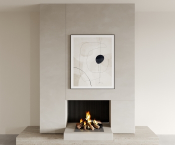 Modern Fireplace-ID:404144056