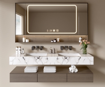 Modern Bathroom Cabinet-ID:289024119