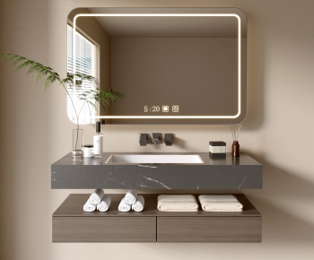 Modern Bathroom Cabinet-ID:873457912