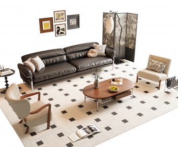 French Style Sofa Combination-ID:370400097