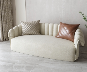 Simple European Style A Sofa For Two-ID:650582087