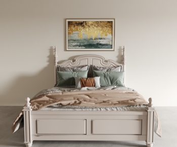 American Style Double Bed-ID:683119068