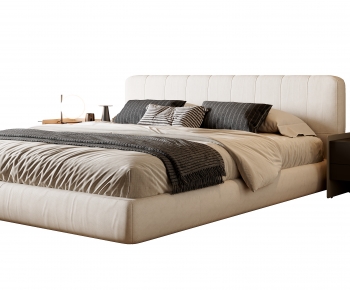 Modern Double Bed-ID:983159075