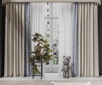 New Chinese Style The Curtain-ID:402225974