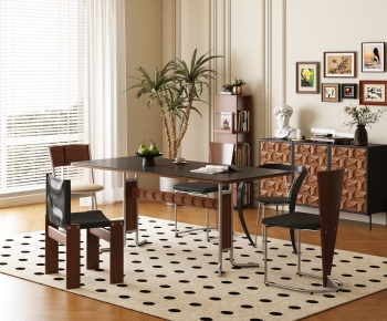 Modern Dining Table And Chairs-ID:143306979