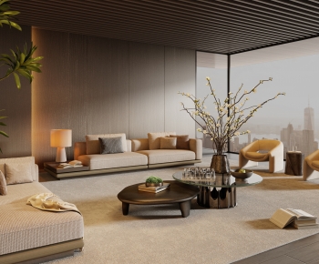 Modern A Living Room-ID:607736118