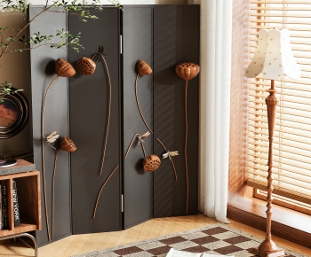 Modern Wooden Screen Partition-ID:827193985