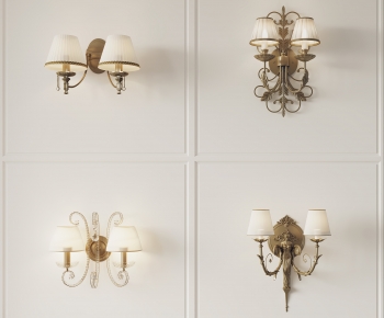 Simple European Style Wall Lamp-ID:611387978