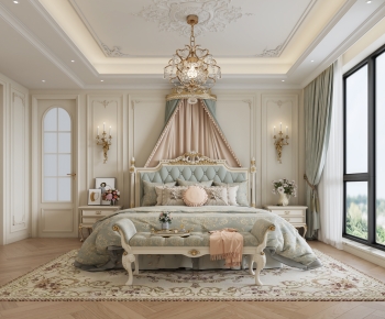 French Style Bedroom-ID:584275964