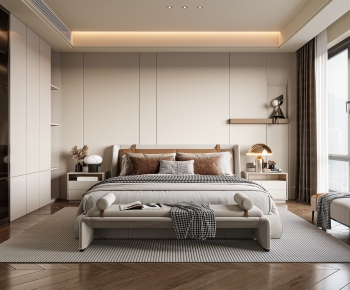 Modern Bedroom-ID:195781957