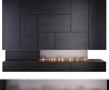 Modern Electronic Fireplace-ID:842252975