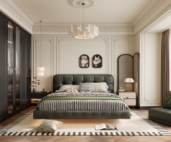 French Style Bedroom-ID:866224054