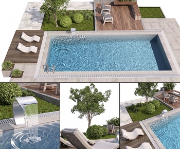 Modern Swimming Pool-ID:103545905