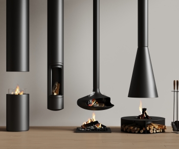 Modern Fireplace-ID:842957974