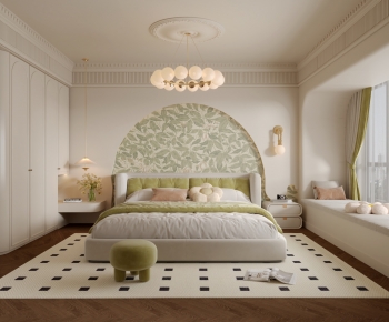 French Style Bedroom-ID:669368037