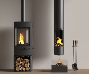 Modern Fireplace-ID:871464973