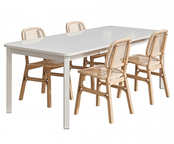 Modern Dining Table And Chairs-ID:792221079