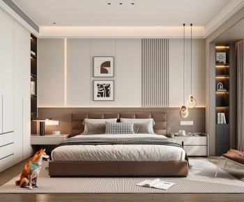 Modern Bedroom-ID:990719082