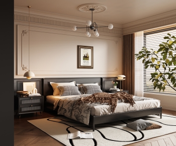 French Style Bedroom-ID:285449036