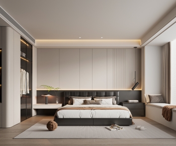 Modern Bedroom-ID:674340014