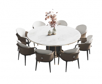 New Chinese Style Dining Table And Chairs-ID:980634939