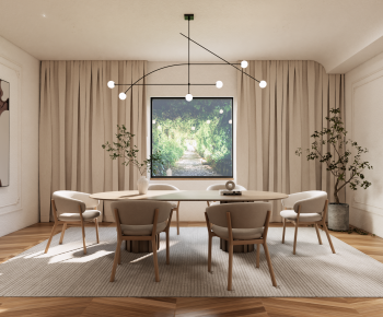 Modern Dining Room-ID:105251074