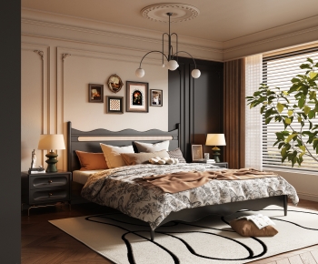 French Style Bedroom-ID:467232945