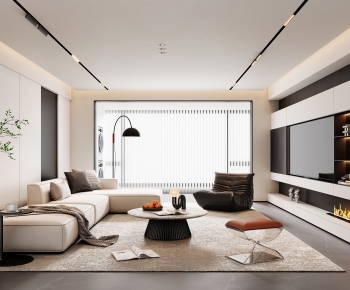 Modern A Living Room-ID:573483948