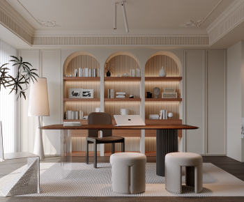 Simple European Style Study Space-ID:812941079