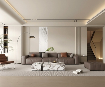 Modern A Living Room-ID:996386058