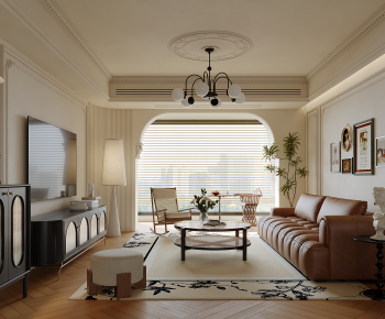 French Style A Living Room-ID:515130045