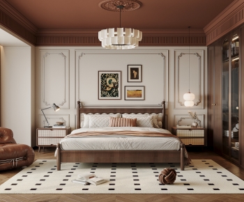 French Style Bedroom-ID:139113907