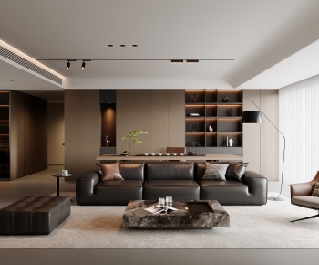 Modern A Living Room-ID:942821037