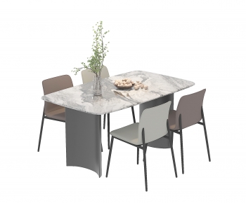 Modern Dining Table And Chairs-ID:117712971