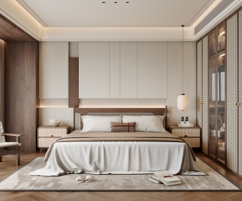 New Chinese Style Bedroom-ID:888145927