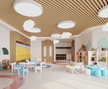 Modern Kindergarten Classrooms-ID:589432009