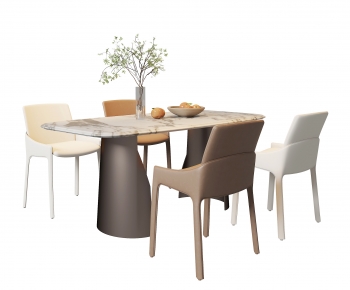 Modern Dining Table And Chairs-ID:449743995