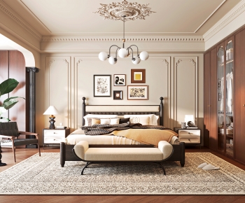 French Style Bedroom-ID:445020915