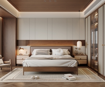 New Chinese Style Bedroom-ID:106446985