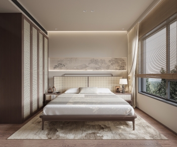 New Chinese Style Bedroom-ID:521104104