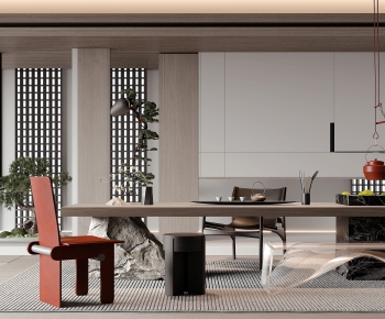 New Chinese Style Tea House-ID:947051053