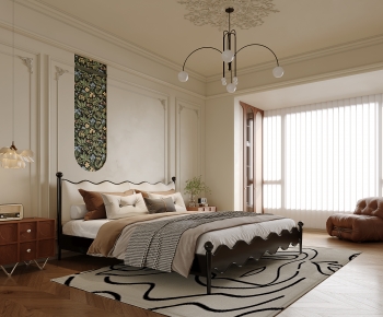 American Style Bedroom-ID:942744972